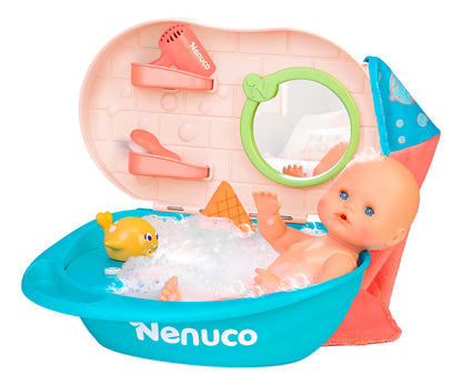 Muñeca Bebe Nenuco Baño De Espuma