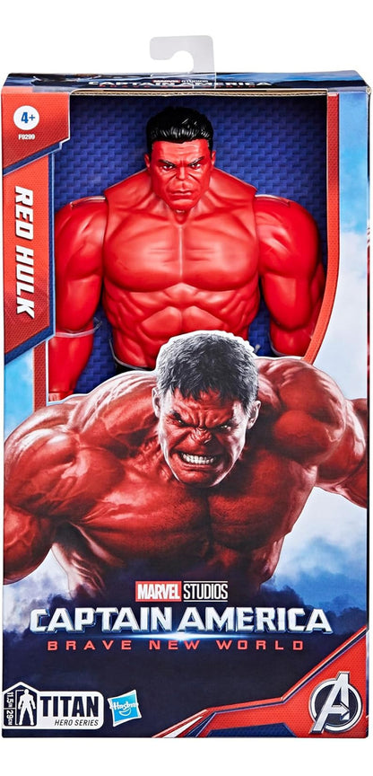 Marvel Pack Capitan America Y Red Hulk 29cm Hasbro