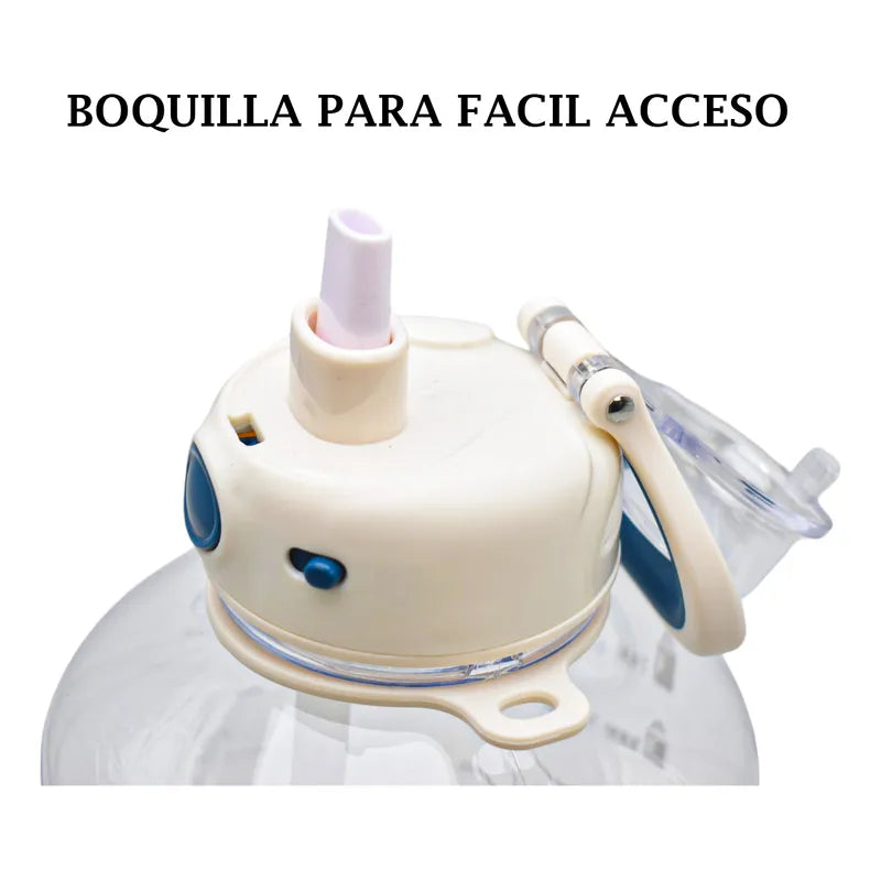 Botella De Tritan Con Asa 2200ml Sm22hat164