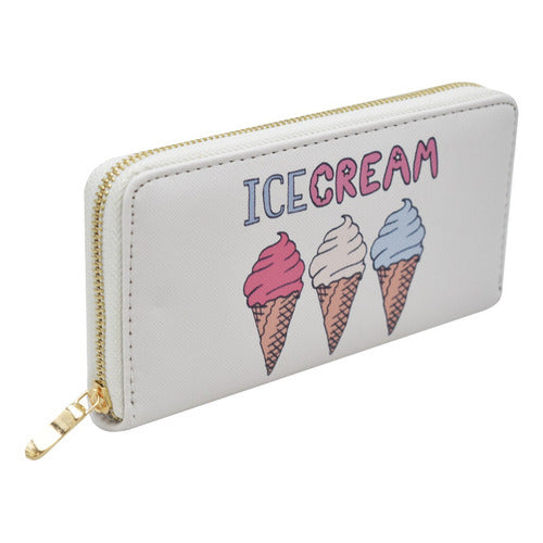 Cartera De Mano Pack De 3 Piezas Al Azar Estampadas Lluvia Color Variado Diseño De La Tela Estampado