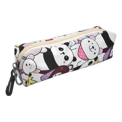 Mochila Escolar Lluvia 22L Blanca Estampada con Lonchera y Lapicera