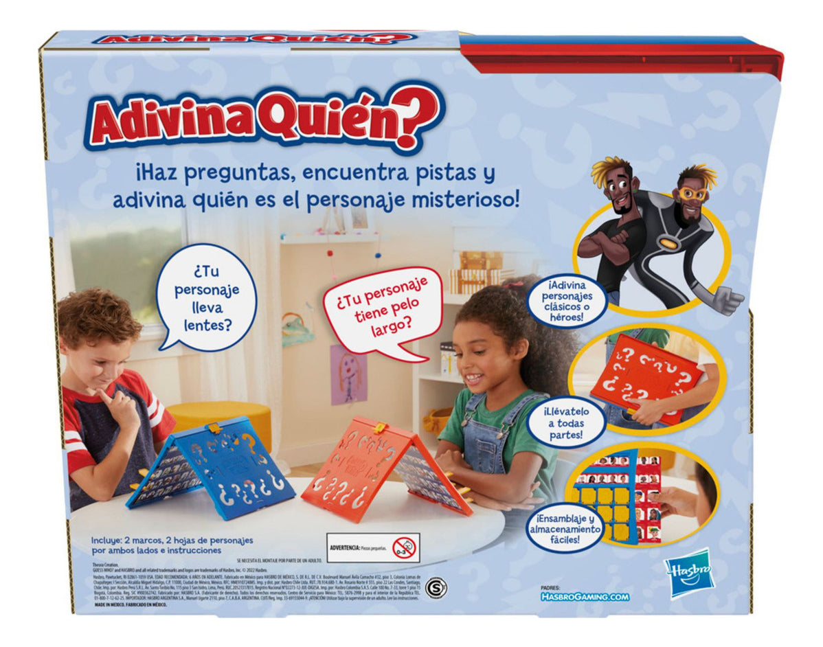 Juego de Mesa Hasbro Gaming Adivina Quién