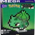 Mega Pokémon Juguete De Construcción Bulbasaur Pixel Art 374