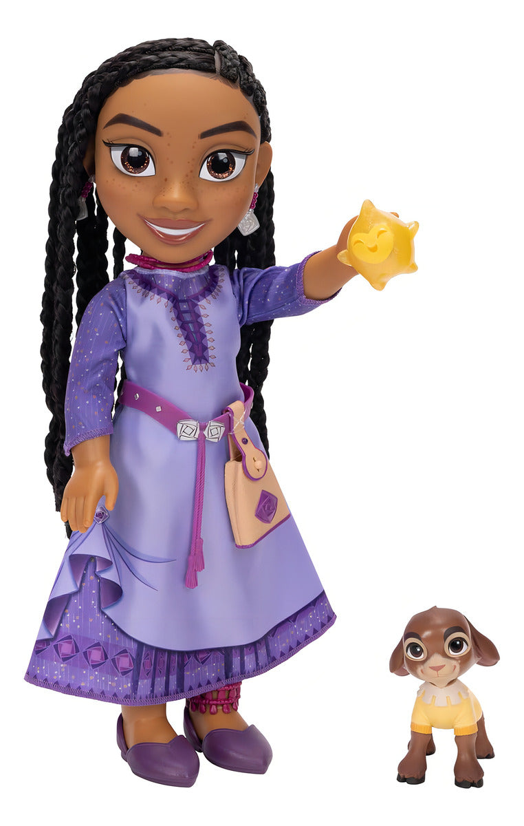 Muñeca Asha Cantante, Valentino Y Star Wish Jakks Pacific