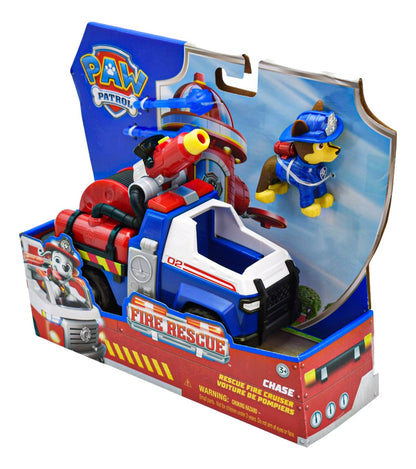 Paw Patrol Fire Rescue Pack 6 Vehiculos 18cm Spin Master Multicolor