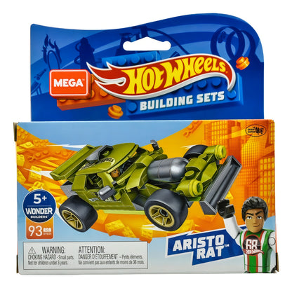 Hot Wheels Aristo Rat Building Sets 93 Pz Mega