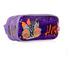 Lapicera Wily's Lentejuela Violeta 11x23x8cm 2 Compartimientos Poliester