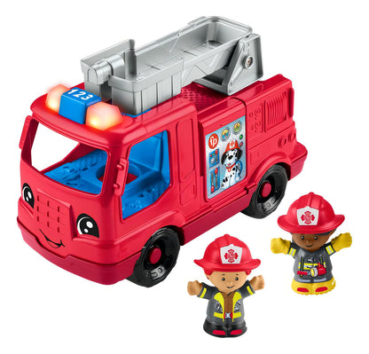 Little People Juguete Para Bebés Camión De Bomberos Mediano