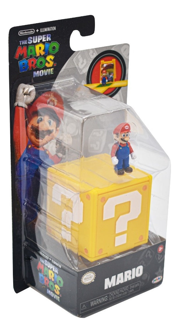 Mario Bros Movie Mario Escenario Figura 3cm Jakks Pacific
