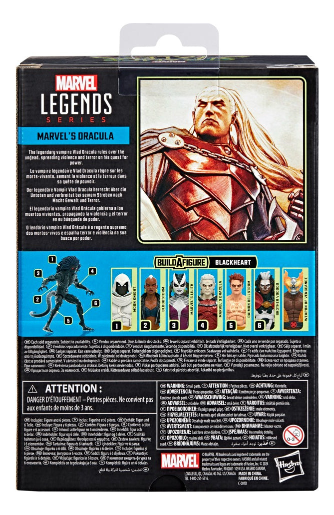 Figura De Acción Marvel Legends Marvel's Dracula