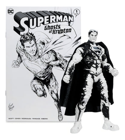 Pack x4 Figuras de Acción 7" Superman Series Gold Label Mcfarlane