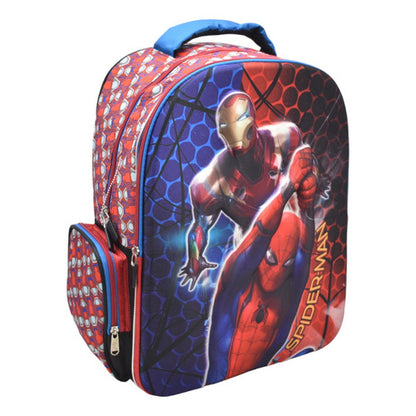 Mochila Marvel Spider Man Personajes 2 Estampado 3d Multicolor Primaria 125731 Ruz