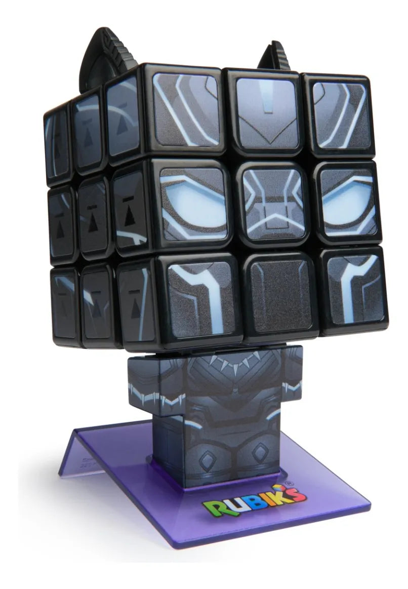 Cubo Rubik's Pantera Negra, juguete antiestrés coleccionable