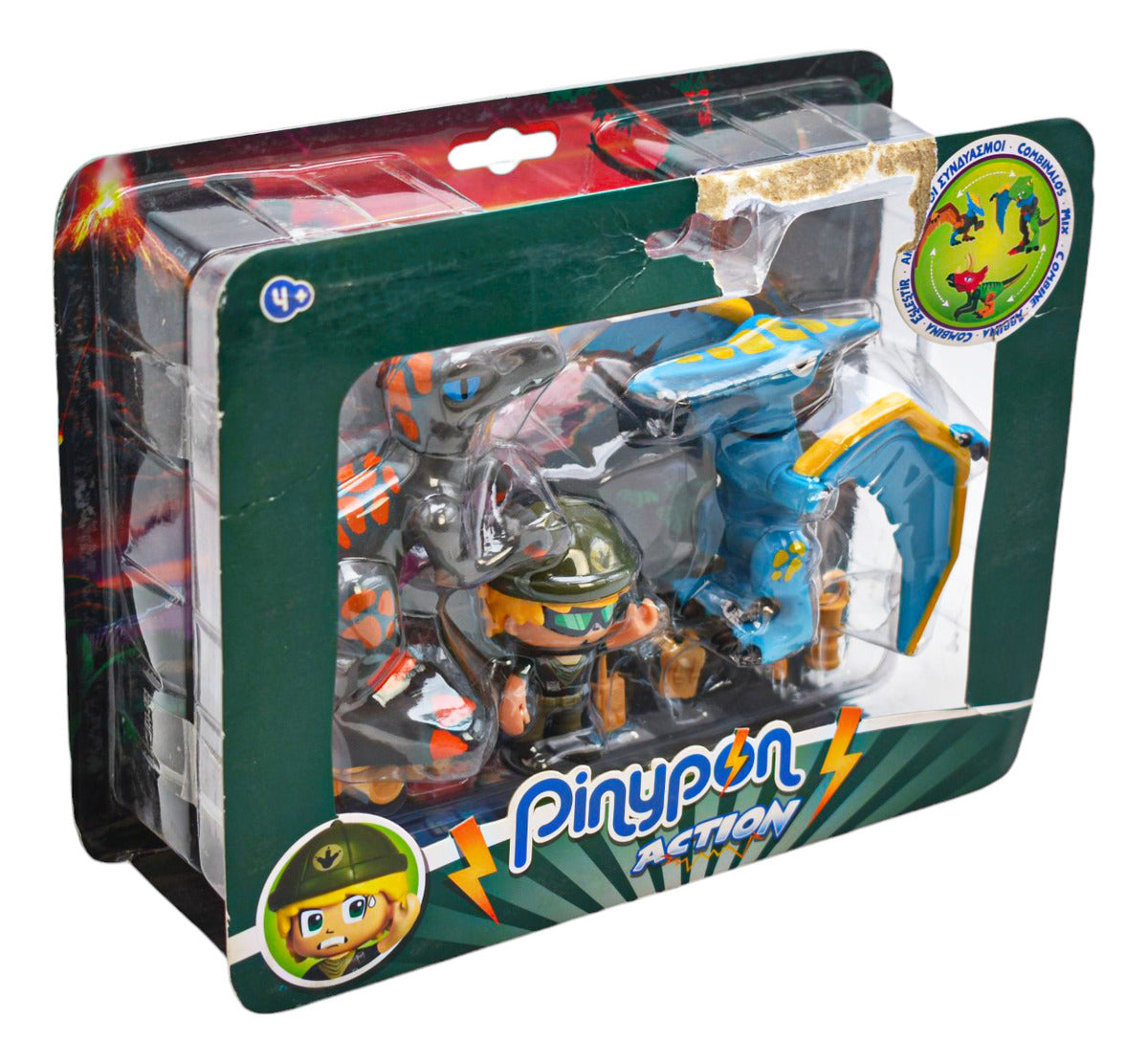 Pinypon Action Set Dinosaurios Con Explorador Famosa Da