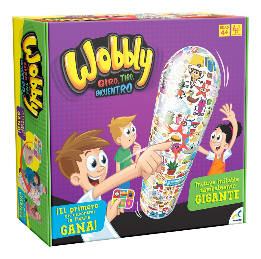 Juego De Mesa Infantil Wobbly