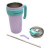 Botella Metalica Con Asa Tea Break 600ml Sm24coh819