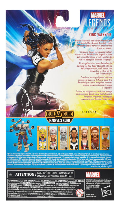 Marvel Thor Love And Thunder King Valkyrie Legend Mattel Cd
