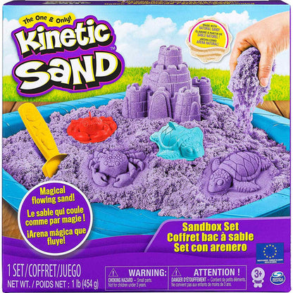 Kinetic Sand Set Castillo De Arena Morado