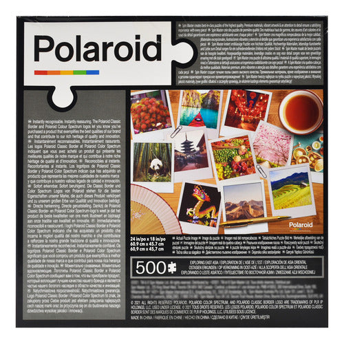 Rompecabezas Exploracion De Asia Polaroid 500pz Spin Master