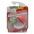 Pokemon Clip N Go Bulbasaur Con Poke Ball 5cm Jazwares Cf