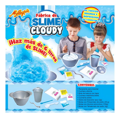 Fábrica De Slime Cloudy-nevado Mi Alegría