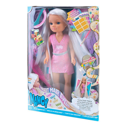 Nancy Super Melena Muñeca 43cm Famosa