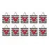Bolsa Polipropileno 30x34 Cm Corazon Rayas Pack 10pz Bestway