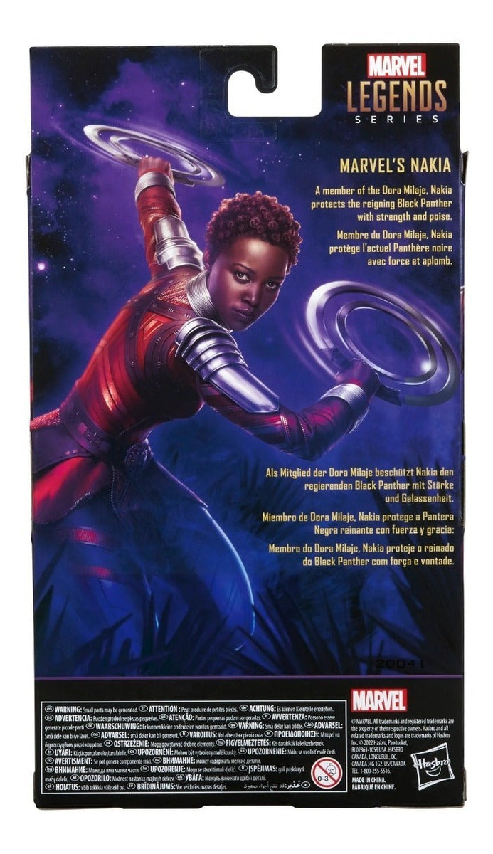 Figura De Acción Hasbro Marvel Legends Series Nakia 4