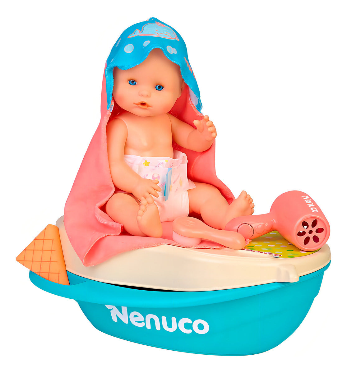 Muñeca Bebe Nenuco Baño De Espuma