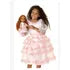 Muñeca Ariel Vestido Rosa Celebración