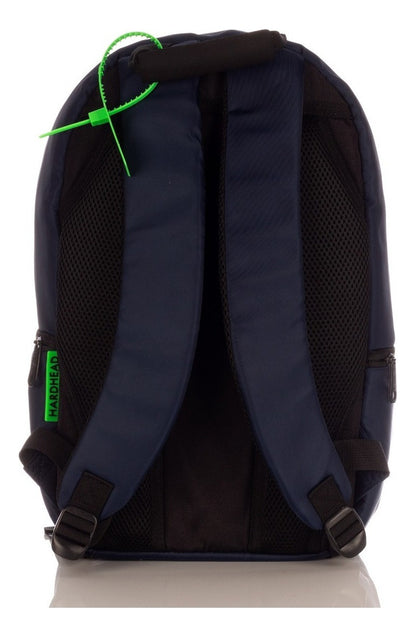 Mochila Hardhead 0449 Color Azul Diseño Nylon (hot Transfer) 19l