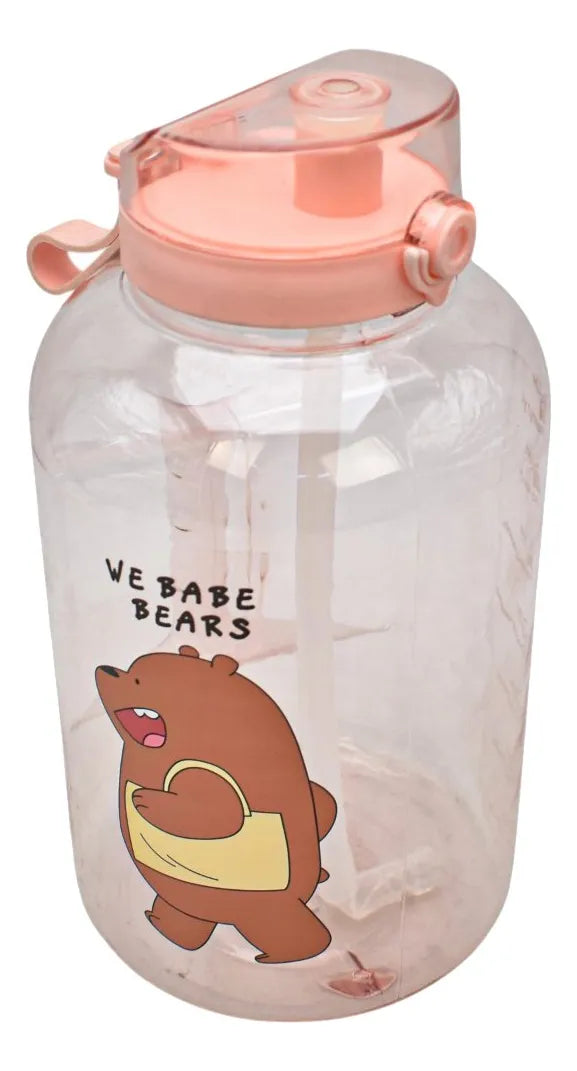Botella Deportiva Y Oso 2200 Ml Pack 4 Piezas Sm22hat331