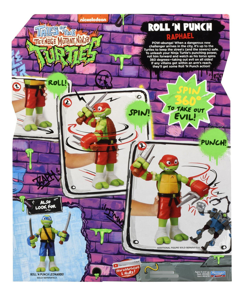Figura De Golpeo Gigante Raphael - Tortugas Ninja Playmates