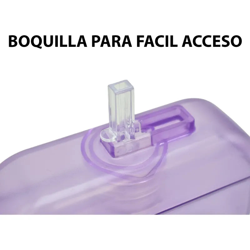 Botella En Forma De Maletin Con Boquilla 400ml Sm22hat228