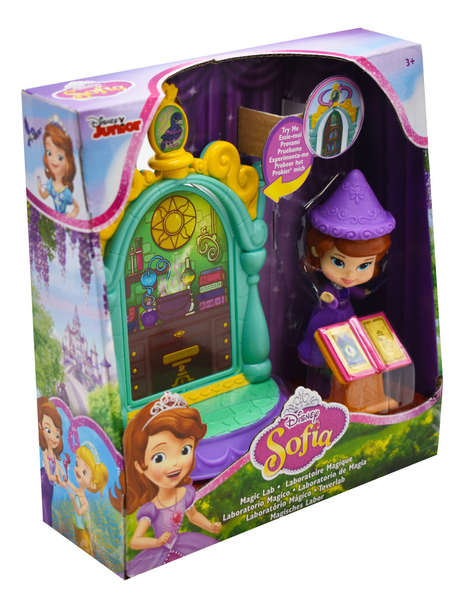 Disney Sofia Pack Laboratorio Y Pintura Real Jakks Pacific