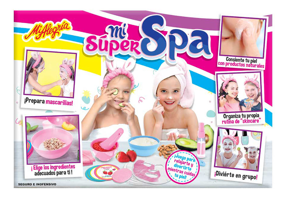 Set De Belleza Fiesta Spa Mi Alegría