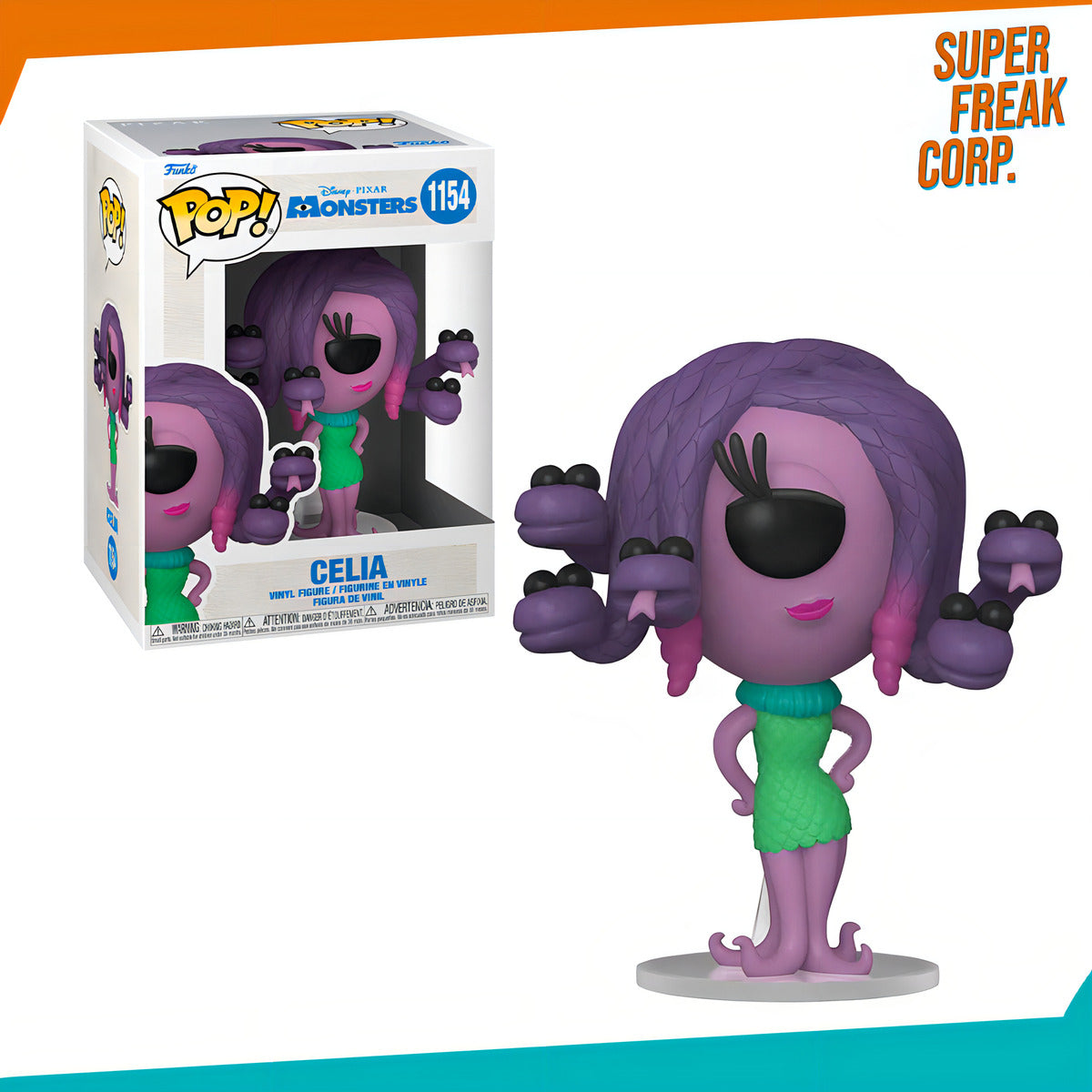 Celia Funko Pop Disney Pixar Monster Inc