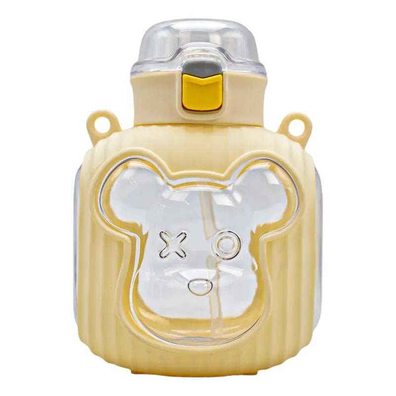 Botella Con Cara De Osito Con Asa 850ml Sm24coh238