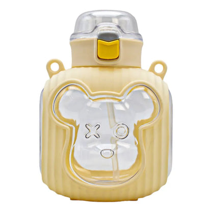 Botella Con Cara De Osito Con Asa 850ml Sm24coh238