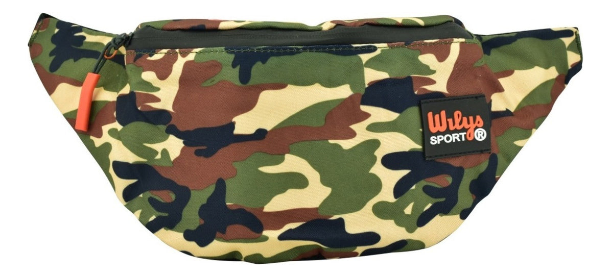 Cangurera Deportiva Wily's WT282-00 Camuflaje Militar Unisex