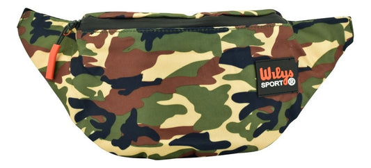 Cangurera Deportiva Wily's WT282-00 Camuflaje Militar Unisex