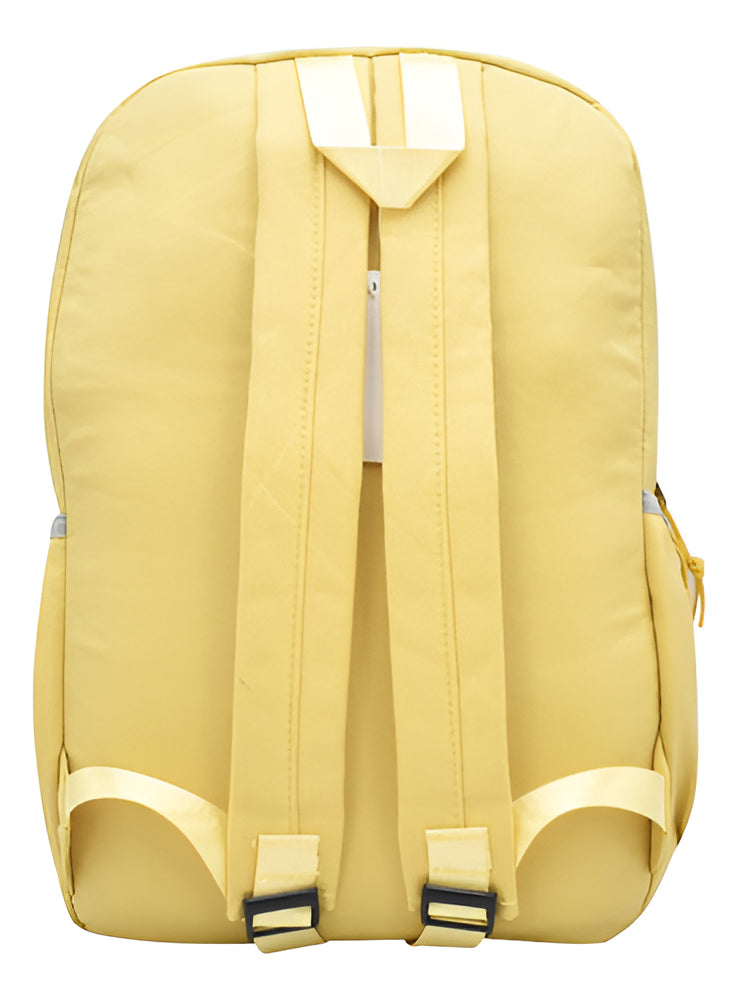 Mochila Escolar Dorada Lluvia con Compartimento para Laptop 14L