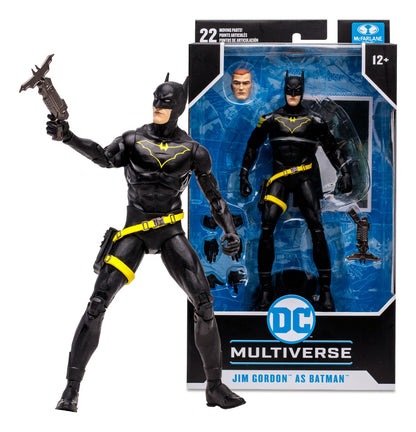 Figura De Acción Mcfarlane Dc Jim Gordon As Batman 12