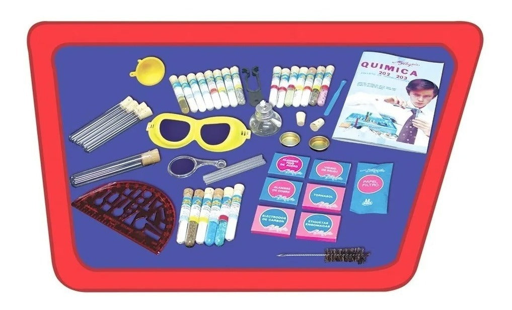 Juego De Quimica Mediana 100 Experimentos Mi Alegria 202