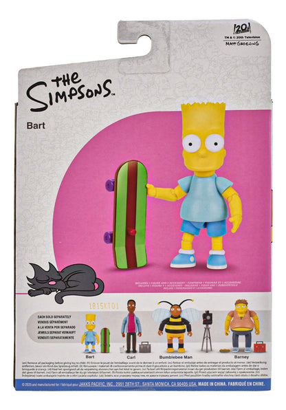 Los Simpsons Pack Bart Y Barney Articuladas Jakks Pacific