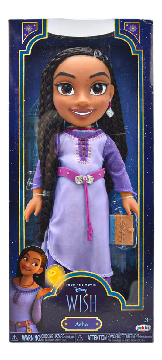 Disney Wish Asha Con Libro Muñeca 34cm Jakks Pacific Da