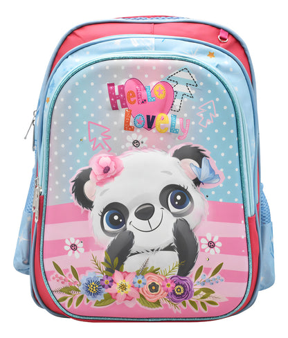 Mochila Lonchera Y Lapicera Koala Hello Lovely Con Luz 3d Rosa Primaria Ll23bpm050 Lluvia