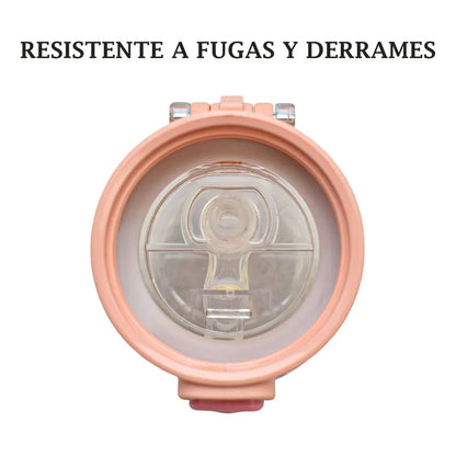 Botella Con Cara De Osito Con Asa 850ml Sm24coh238