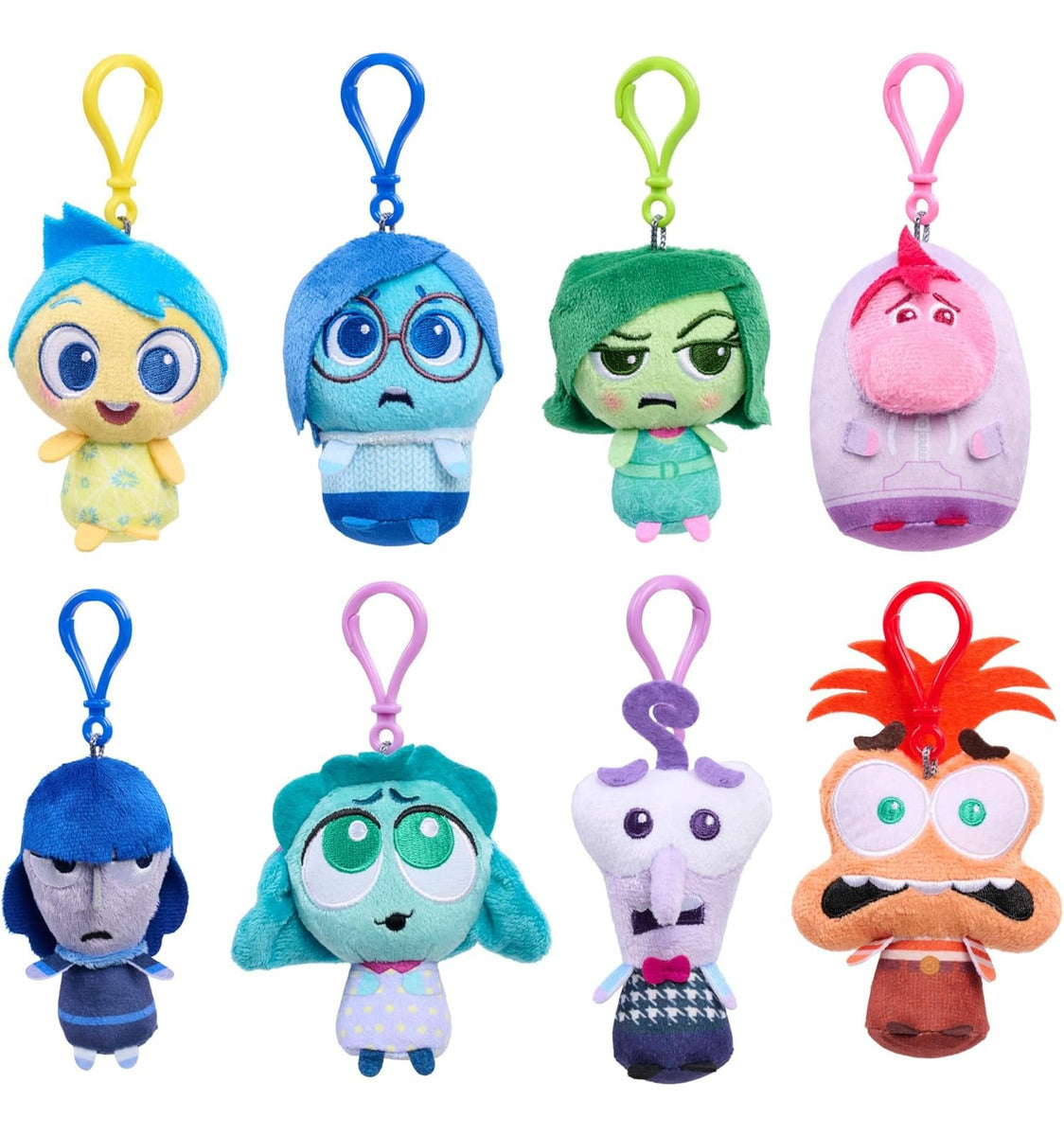 Intensamente 2 Pack 6 Llaveros Sorpresa 7 Cm Just Play Multicolor