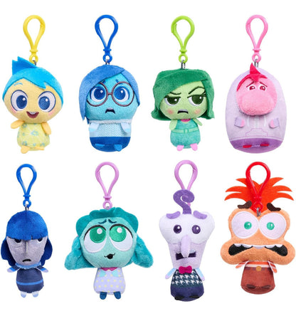 Intensamente 2 Pack 6 Llaveros Sorpresa 7 Cm Just Play Multicolor